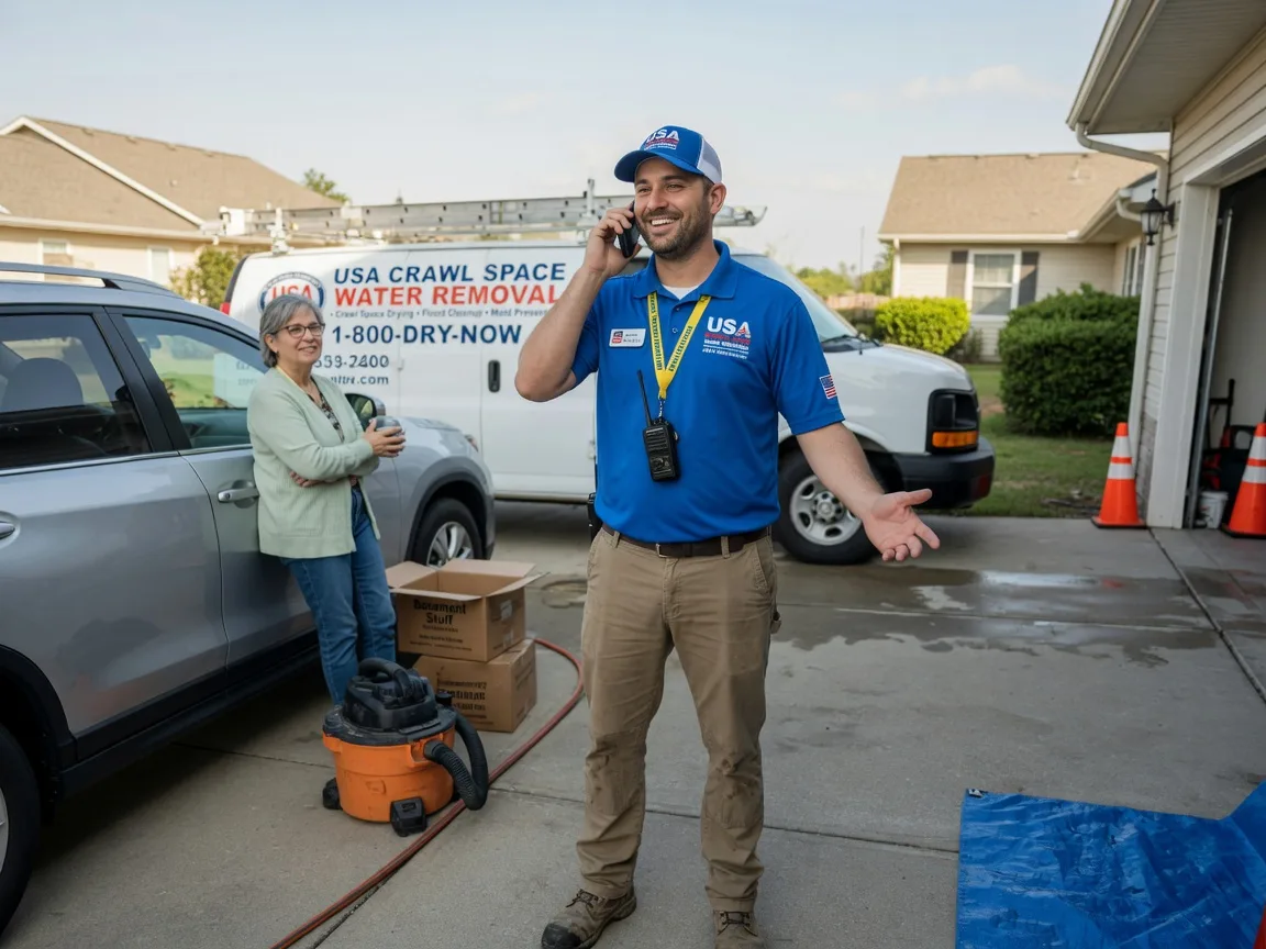 Crawl Space Water Removal Dearborn, MO FAQs